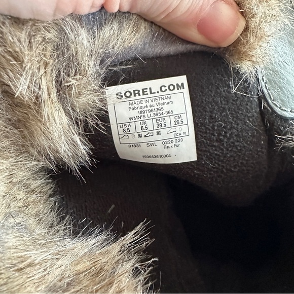 Sorel Waterproof Torino ll Winter Boots Sage Green 8.5 - Picture 8 of 11